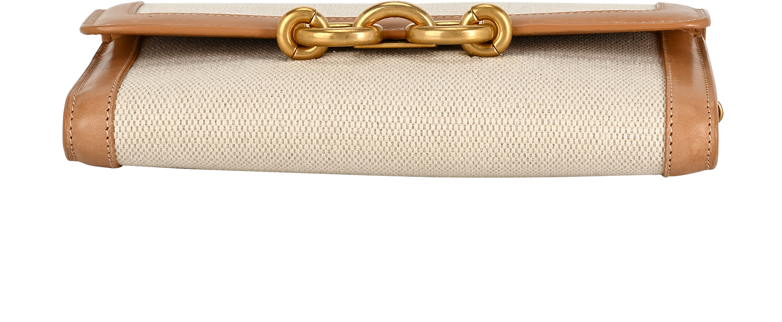 Le Maillon WOC, &pound;795, Handbags, Beige/Tan, Canvas/Leather, Top view